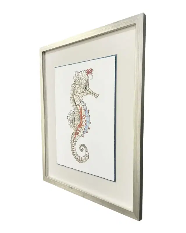 Paragon Decors "Seahorse Celebration I" Framed Giclee