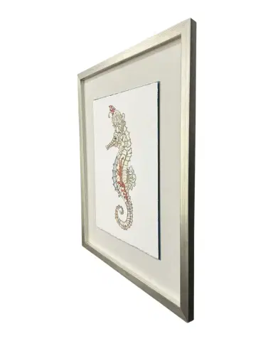 Paragon Decors "Seahorse Celebration II" Framed Giclee | Thumbnail 1 Paragon Decors "Seahorse Celebration II" Framed Giclee | Thumbnail 1