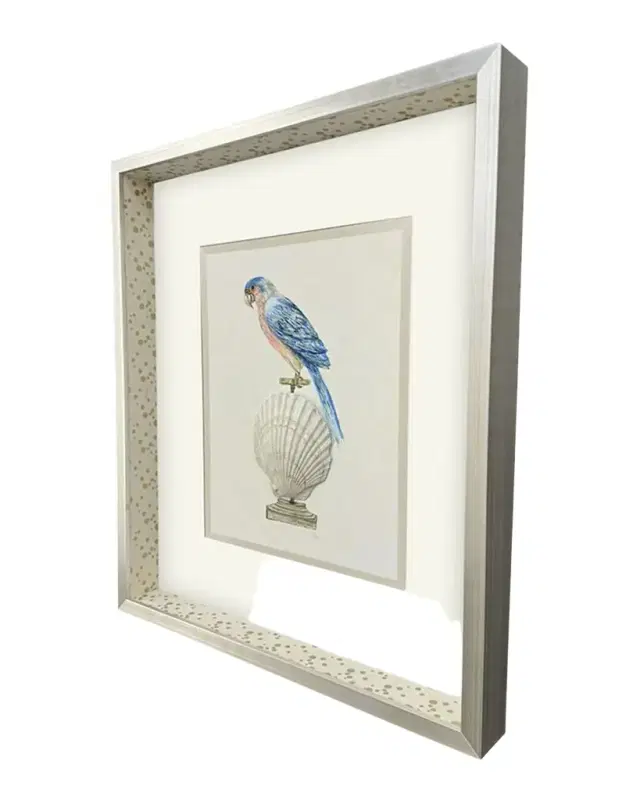 Paragon Decors "Treasure Parrot IV" Hand-Embellished Giclee by PopJoy Studio