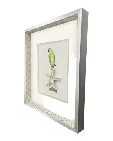 Paragon Decors "Treasure Parrot II" Hand-Embellished Giclee by PopJoy Studio | Thumbnail 1