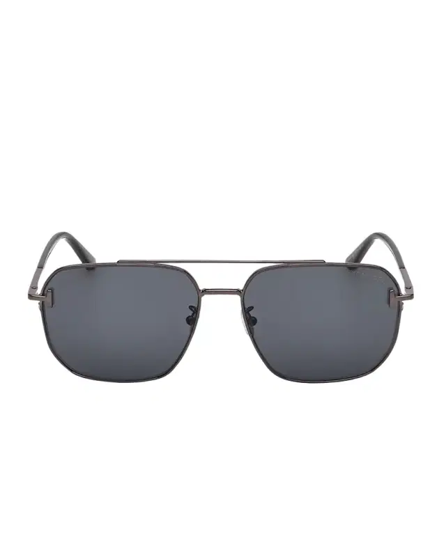 TOM FORD Men 's FT1249-KM Metal Square Sunglasses