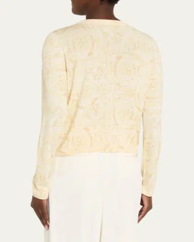 Versace Barocco '92 Knit Cardigan | Thumbnail 3 Versace Barocco '92 Knit Cardigan | Thumbnail 3