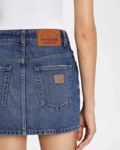 Dolce & Gabbana Denim Mini Skirt | Thumbnail 6 Dolce & Gabbana Denim Mini Skirt | Thumbnail 6