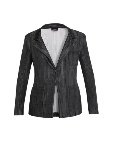 Giorgio Armani Plisse Jersey Jacket | Thumbnail 1