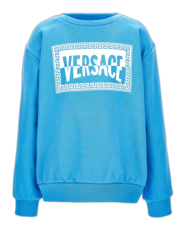 Versace Boy 's '90s Vintage Logo Cotton Sweatshirt, Size 6-14