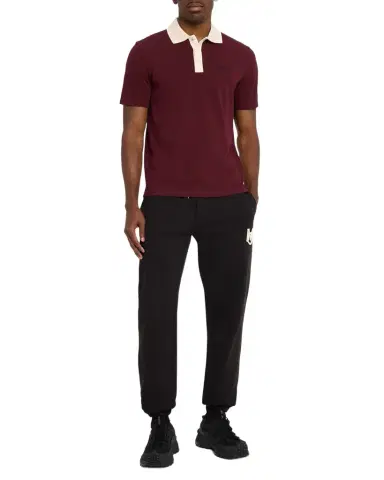 Moncler Men's Archive Cotton Polo Shirt | Thumbnail 1