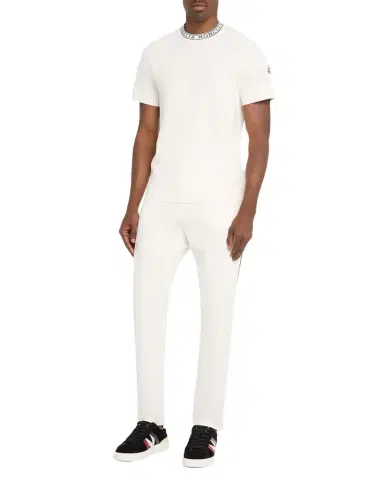 Moncler Men's Logo-Crewneck Cotton T-Shirt | Thumbnail 1