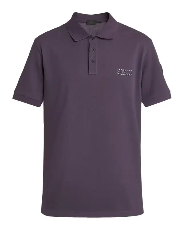 Men 's Split Logo Cotton Polo Shirt