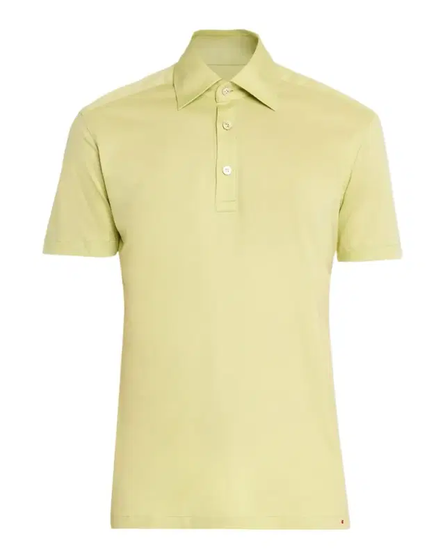 Men's Cotton Knit Polo Shirt