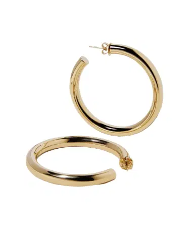 Jennifer Fisher Fine Baby Natasha Hoops | Thumbnail 1 Jennifer Fisher Fine Baby Natasha Hoops | Thumbnail 1