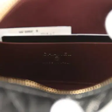 Chanel Chanel Mini Hobo Pouch with Chain Black Shiny Caviar Light Gold Hardware | Thumbnail 10 Chanel Chanel Mini Hobo Pouch with Chain Black Shiny Caviar Light Gold Hardware | Thumbnail 10