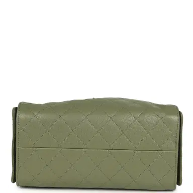 Chanel Chanel Small 25 Hobo Bag Green Caviar Antique Gold Hardware | Thumbnail 7 Chanel Chanel Small 25 Hobo Bag Green Caviar Antique Gold Hardware | Thumbnail 7