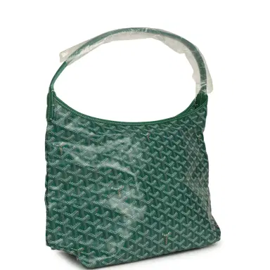 goyard Goyard Goyardine Green Boheme Hobo Bag Palladium Hardware | Thumbnail 2