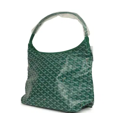 goyard Goyard Goyardine Green Boheme Hobo Bag Palladium Hardware | Thumbnail 3