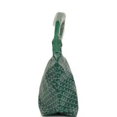 goyard Goyard Goyardine Green Boheme Hobo Bag Palladium Hardware | Thumbnail 4