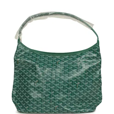goyard Goyard Goyardine Green Boheme Hobo Bag Palladium Hardware | Thumbnail 5