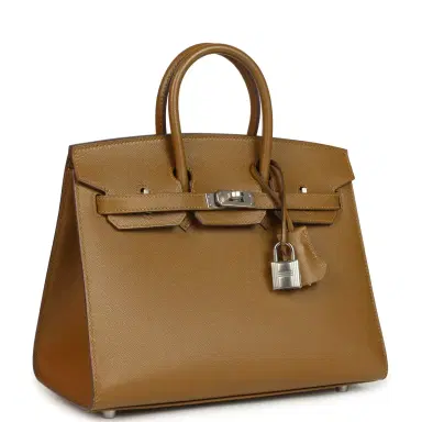 hermes Pre-owned Hermes Birkin Sellier 25 Bronze Dore Madame Palladium Hardware | Thumbnail 2 hermes Pre-owned Hermes Birkin Sellier 25 Bronze Dore Madame Palladium Hardware | Thumbnail 2