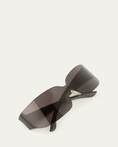 Balenciaga Men's Bb0421s-001 Mono Nylon Square Sunglasses | Thumbnail 4 Balenciaga Men's Bb0421s-001 Mono Nylon Square Sunglasses | Thumbnail 4