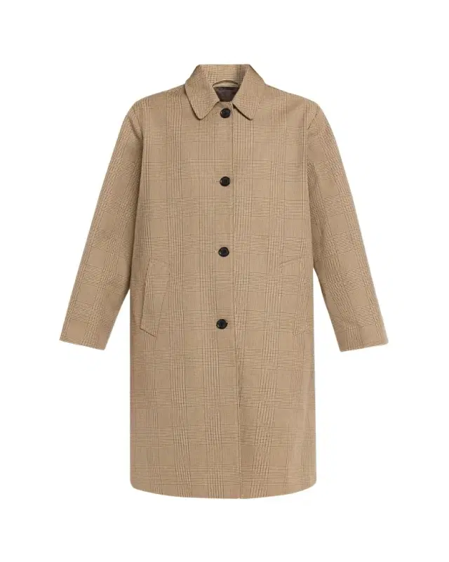 Watson Check Cotton Duster Coat