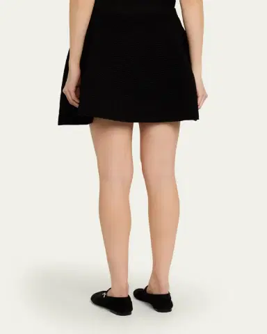 Simkhai Wilder Ottoman Knit Mini Skirt | Thumbnail 3 Simkhai Wilder Ottoman Knit Mini Skirt | Thumbnail 3