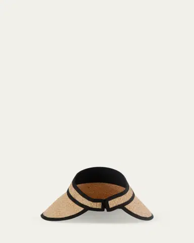 Eugenia Kim Trixie Raffia Sun Visor | Thumbnail 2