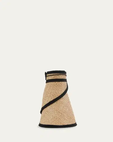 Eugenia Kim Trixie Raffia Sun Visor | Thumbnail 3