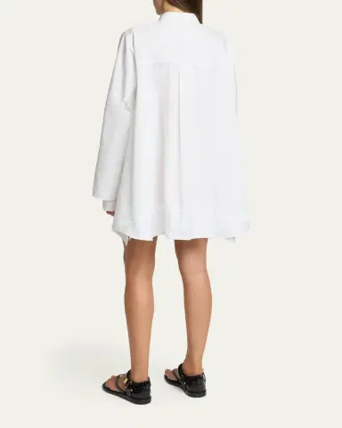 sacai Striped Poplin Oversized Button-Down Shirt | Thumbnail 3 sacai Striped Poplin Oversized Button-Down Shirt | Thumbnail 3