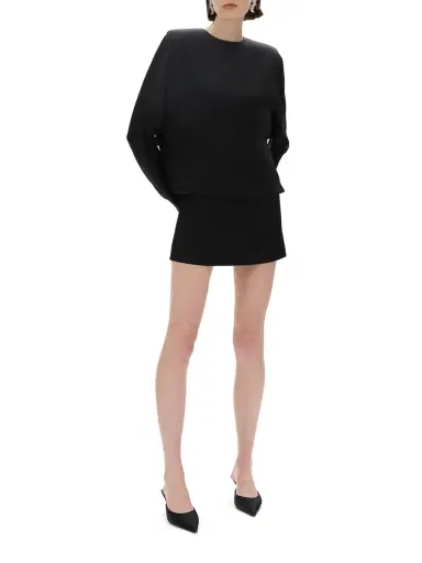 RACHEL GILBERT Florida Satin Mini Dress | Thumbnail 4