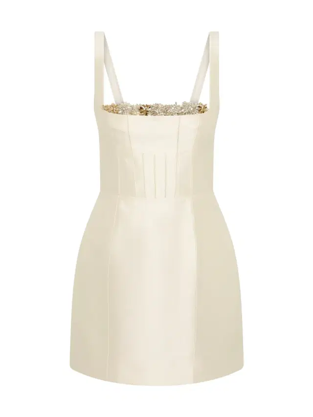 Ludovica Trim Mini Dress