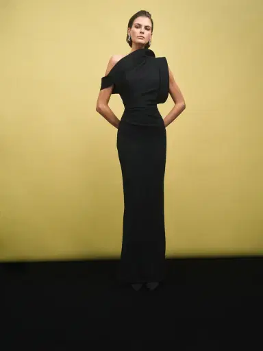 RACHEL GILBERT Rowana One-Shoulder Gown | Thumbnail 2 RACHEL GILBERT Rowana One-Shoulder Gown | Thumbnail 2