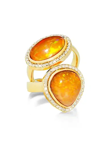 GuitaM Yellow Pear Opal Ring | Thumbnail 2