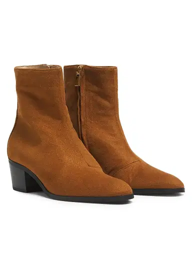 Aera Women's Steffy 45MM Vegan Suede Ankle Boots | Thumbnail 2 Aera Women's Steffy 45MM Vegan Suede Ankle Boots | Thumbnail 2
