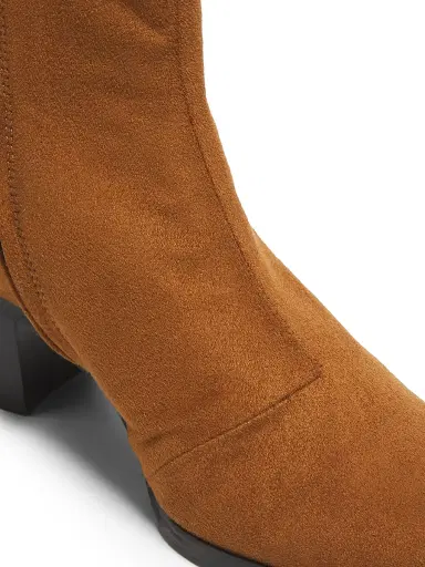 Aera Women's Steffy 45MM Vegan Suede Ankle Boots | Thumbnail 5 Aera Women's Steffy 45MM Vegan Suede Ankle Boots | Thumbnail 5