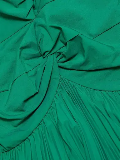 Simkhai Women's Vivianne Center Twist Midi-Dress - Kelly Green - Size 2 | Thumbnail 7 Simkhai Women's Vivianne Center Twist Midi-Dress - Kelly Green - Size 2 | Thumbnail 7