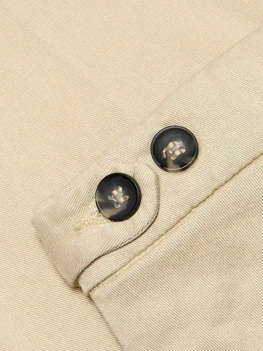 Sartorio Napoli Men's Flat-Front Trousers - Beige - Size 40 | Thumbnail 7 Sartorio Napoli Men's Flat-Front Trousers - Beige - Size 40 | Thumbnail 7