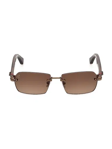 Christian Louboutin Men's 55MM Rimless Sunglasses | Thumbnail 2 Christian Louboutin Men's 55MM Rimless Sunglasses | Thumbnail 2