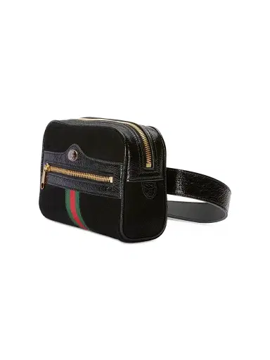 Gucci Women's Ophidia Mini Belt Bag - Black Large | Thumbnail 4 Gucci Women's Ophidia Mini Belt Bag - Black Large | Thumbnail 4