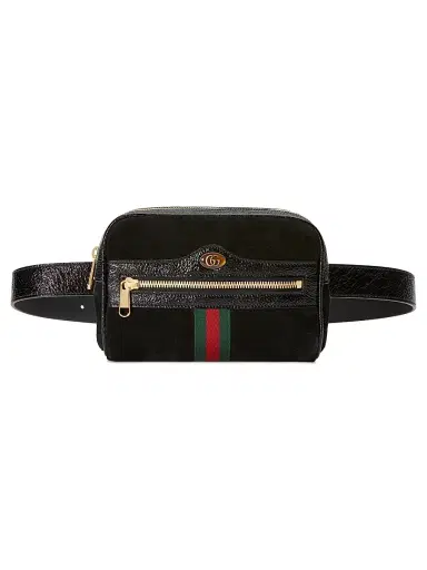 Gucci Women's Ophidia Mini Belt Bag - Black Large | Thumbnail 1 Gucci Women's Ophidia Mini Belt Bag - Black Large | Thumbnail 1