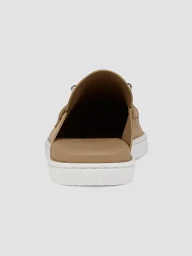 Christian Louboutin Women's Chanme Suede Mule Boat Shoes - Lionne | Thumbnail 3