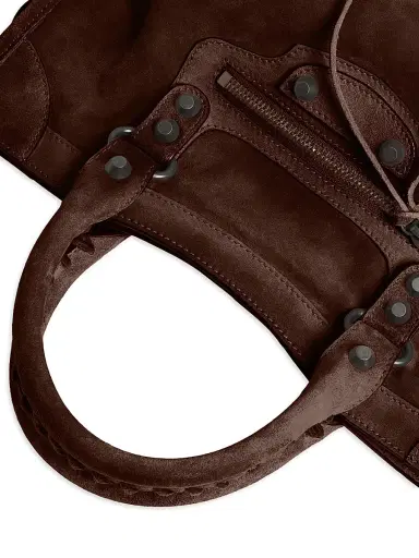 Balenciaga Women's Le City Bag Crossbody Bag - Light Espresso | Thumbnail 6