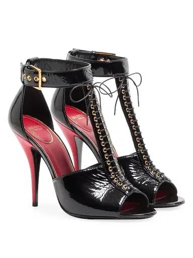 Valentino Garavani Women's Bustier Naplak 105MM Sandals | Thumbnail 2 Valentino Garavani Women's Bustier Naplak 105MM Sandals | Thumbnail 2