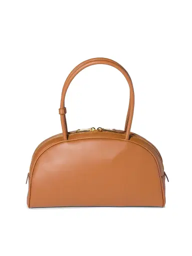 Miu Miu Women's Beau Leather Shoulder Bag - Brown | Thumbnail 3 Miu Miu Women's Beau Leather Shoulder Bag - Brown | Thumbnail 3