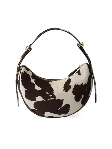 Prada Women's Arque Printed Leather Mini Shoulder Bag - White | Thumbnail 3