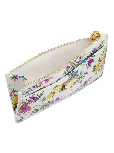 Dolce & Gabbana Women's Floral Leather Card Case | Thumbnail 2 Dolce & Gabbana Women's Floral Leather Card Case | Thumbnail 2