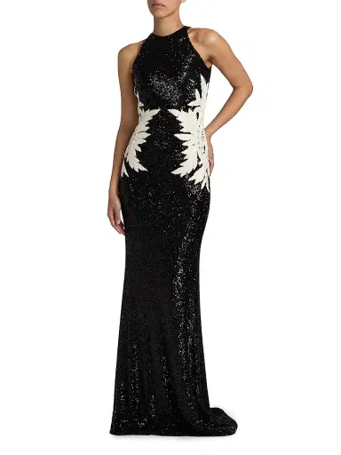 Naeem Khan Women's Sequined Mermaid Gown | Thumbnail 2