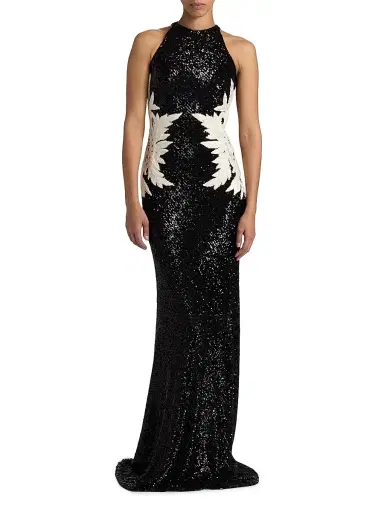Naeem Khan Women's Sequined Mermaid Gown | Thumbnail 3