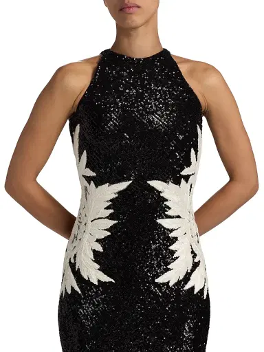 Naeem Khan Women's Sequined Mermaid Gown | Thumbnail 6