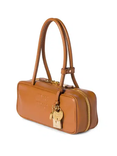 Miu Miu Women's Beau Leather Shoulder Bag | Thumbnail 5 Miu Miu Women's Beau Leather Shoulder Bag | Thumbnail 5