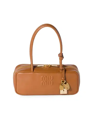 Miu Miu Women's Beau Leather Shoulder Bag | Thumbnail 1 Miu Miu Women's Beau Leather Shoulder Bag | Thumbnail 1