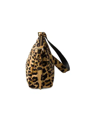 Prada Women's Aimèe Printed Leather Shoulder Bag - Beige Khaki | Thumbnail 4 Prada Women's Aimèe Printed Leather Shoulder Bag - Beige Khaki | Thumbnail 4
